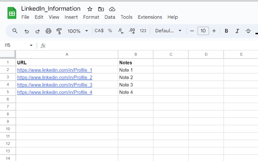 LinkedIn Notepad [Beta]  from Chrome web store to be run with OffiDocs Chromium online